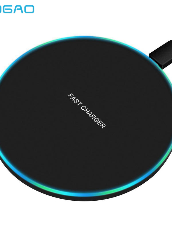 FDGAO 10W Fast Wireless Charger  Qi Charging Pad