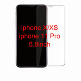 Protective tempered glass for iphone 6s, 7, 8, X, XS max, XR and plus 11 pro