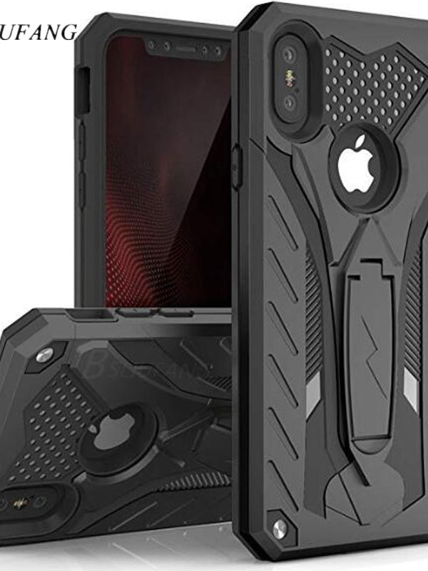 BSLIUFANG Shockproof Military Drop Tested Case For iPhone 6 6s 7 8 Plus Hard Cover Coque Funda For iPhone X XS MAX XR Cover Case