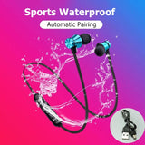 Magnetic Wireless Bluetooth Waterproof Earphones with Mic